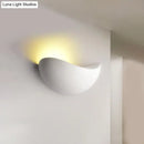 GobekUsa Modern Metallic Wall Washer Light - LED Black/White Wall Sconce for Bedside with Warm/White Lighting