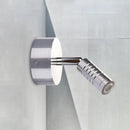 GobekUsa Modern Mini Tubed LED Wall Lamp- Bathroom Chrome Sconce Light Fixture in Warm/White Lighting