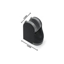 Modern minimalist adjustable shower head holder bathroom wall mount by Decorbites