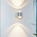 Modern minimalist aluminum led wall lamp for bedroom decor by Decorbites