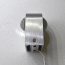 Modern minimalist aluminum led wall lamp for bedroom decor by Decorbites