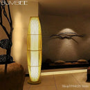 GobekUsa Bamboo Floor Lamp: Modern Minimalist Living Room Standing Lamp