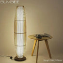 GobekUsa Bamboo Floor Lamp: Modern Minimalist Living Room Standing Lamp