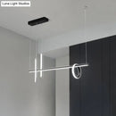 GobekUsa Black Acrylic LED Island Pendant Light