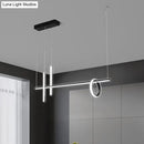 GobekUsa Black Acrylic LED Island Pendant Light