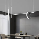 GobekUsa Black Acrylic LED Island Pendant Light