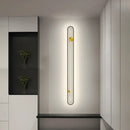 GobekUsa LED Black Acrylic Wall Lamp for Bedroom Living Room Aisle Kitchen Balcony