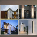 GobekUsa Aluminum Waterproof LED Outdoor Wall Lamp IP65 IP68 for Villa Courtyard