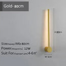 GobekUsa Creative Staircase Wall Lights: LED Strip Wall Lamp for Living Room