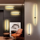 GobekUsa Creative Staircase Wall Lights: LED Strip Wall Lamp for Living Room