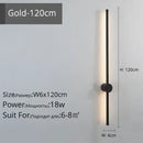 GobekUsa Creative Staircase Wall Lights: LED Strip Wall Lamp for Living Room