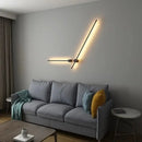 GobekUsa Creative Staircase Wall Lights: LED Strip Wall Lamp for Living Room