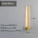 GobekUsa Creative Staircase Wall Lights: LED Strip Wall Lamp for Living Room
