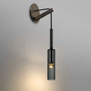 GobekUsa Crystal Wall Lamp: Luxury Copper Bedside & Living Room Light Fixtures