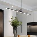 GobekUsa Dimmable LED Ceiling Chandelier: Modern Minimalist Lighting for Home and Office