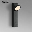 GobekUsa Dimmable LED Wall Lamp 5W, Adjustable Angle, Touch Switch, 3-CCT Rotation