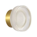 GobekUsa Elegant Glass LED Wall Sconce for Luxury Lighting in Bedroom and Aisle