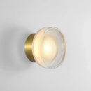 GobekUsa Elegant Glass LED Wall Sconce for Luxury Lighting in Bedroom and Aisle