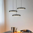 GobekUsa Black Finish LED Pendant Lights for Home Decoration Indoor Lighting