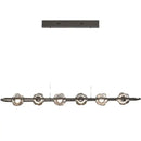 GobekUsa Glass LED Chandelier Pendant Light for Home Bedroom Foyer Lighting
