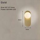 GobekUsa Frosted Glass Ball LED Wall Lamp for Bedroom and Corridor
