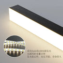 GobekUsa Black LED Ceiling Chandelier: Modern Simple Kitchen Island Pendant Lamp for Home Decor