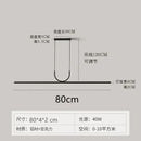 GobekUsa Black LED Ceiling Chandelier: Modern Simple Kitchen Island Pendant Lamp for Home Decor