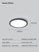 GobekUsa LED Ceiling Lamp: Modern Minimalist Rectangular Design for Living room, Bedroom, Indoor Lighting
