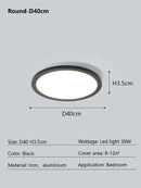 GobekUsa LED Ceiling Lamp: Modern Minimalist Rectangular Design for Living room, Bedroom, Indoor Lighting