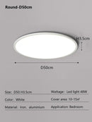 GobekUsa LED Ceiling Lamp: Modern Minimalist Rectangular Design for Living room, Bedroom, Indoor Lighting