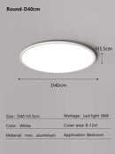GobekUsa LED Ceiling Lamp: Modern Minimalist Rectangular Design for Living room, Bedroom, Indoor Lighting