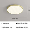 GobekUsa LED Ceiling Light: Nordic Minimalist Design, Remote Control, for Bedroom, Living Room