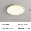 GobekUsa LED Ceiling Light: Nordic Minimalist Design, Remote Control, for Bedroom, Living Room
