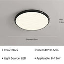 GobekUsa LED Ceiling Light: Nordic Minimalist Design, Remote Control, for Bedroom, Living Room
