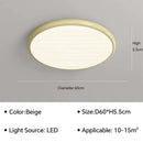 GobekUsa LED Ceiling Light: Nordic Minimalist Design, Remote Control, for Bedroom, Living Room