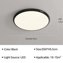 GobekUsa LED Ceiling Light: Nordic Minimalist Design, Remote Control, for Bedroom, Living Room