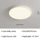 GobekUsa LED Ceiling Light: Nordic Minimalist Design, Remote Control, for Bedroom, Living Room