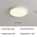 GobekUsa LED Ceiling Light: Nordic Minimalist Design, Remote Control, for Bedroom, Living Room