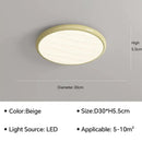 GobekUsa LED Ceiling Light: Nordic Minimalist Design, Remote Control, for Bedroom, Living Room