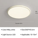 GobekUsa LED Ceiling Light: Nordic Minimalist Design, Remote Control, for Bedroom, Living Room