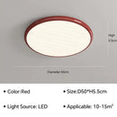 GobekUsa LED Ceiling Light: Nordic Minimalist Design, Remote Control, for Bedroom, Living Room
