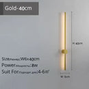GobekUsa LED Strip Wall Lamp for Creative Staircase Aisle Background Wall Lights