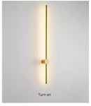 GobekUsa LED Strip Wall Lamp for Creative Staircase Aisle Background Wall Lights
