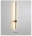 GobekUsa LED Strip Wall Lamp for Creative Staircase Aisle Background Wall Lights