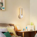 GobekUsa Minimalist LED Oval Wall Sconce Light for Living Room - Stylish Metal Mount Lighting