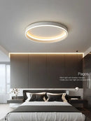 GobekUsa Bedroom Lamp Ceiling Lights Modern Minimalist Master Bedroom Warm LED Lighting