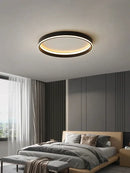 GobekUsa Bedroom Lamp Ceiling Lights Modern Minimalist Master Bedroom Warm LED Lighting