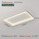 GobekUsa Bedroom Lamp Ceiling Lights Modern Minimalist Master Bedroom Warm LED Lighting