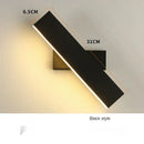 GobekUsa 360 Degree Rotate Wall Lamp for Bedroom Hotel Bedside Sconce Reading Light