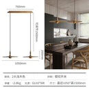 GobekUsa Black Solid Wood Saucer Pendant Lights, LED GU10, Minimalist Design